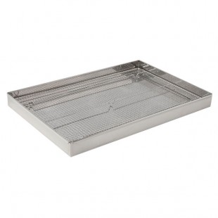 Matfer Bourgeat 313004 Stainless Steel Baba Cake Rack with Drip Pan Matfer Bourgeat 313004 Stainless Steel Baba Cake Rack with Drip Pan