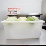 Carlisle 1064302 StorPlus White Food Storage Box - 26 Carlisle 1064302 StorPlus White Food Storage Box - 26