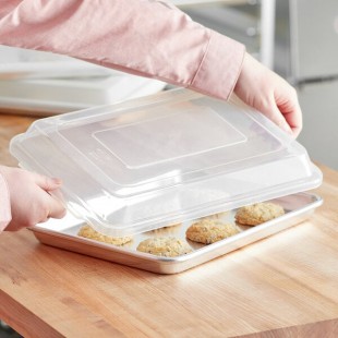 Baker's Lane 1/4 Size Polypropylene Bun / Sheet Pan Cover - NSF Baker's Lane 1/4 Size Polypropylene Bun / Sheet Pan Cover - NSF