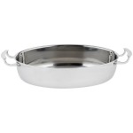 Vollrath 49445 Miramar® Display Cookware 7.3 Qt. Oval Au Gratin Dish Vollrath 49445 Miramar® Display Cookware 7.3 Qt. Oval Au Gratin Dish