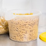 Rubbermaid® 6 Qt. Translucent Round Polypropylene Food Storage Container