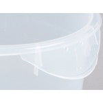 Rubbermaid® 6 Qt. Translucent Round Polypropylene Food Storage Container