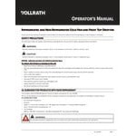 Vollrath FC-4CSP-03120-R Three Pan Short Side Drop-In Refrigerated Cold Food Well - 120V Vollrath FC-4CSP-03120-R Three Pan Short Side Drop-In Refrigerated Cold Food Well - 120V