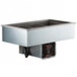 Delfield N8143BP Three Pan Drop In Refrigerated Cold Food Well Delfield N8143BP Three Pan Drop In Refrigerated Cold Food Well