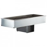 Delfield N8143BP Three Pan Drop In Refrigerated Cold Food Well Delfield N8143BP Three Pan Drop In Refrigerated Cold Food Well