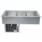 Delfield N8143BP Three Pan Drop In Refrigerated Cold Food Well Delfield N8143BP Three Pan Drop In Refrigerated Cold Food Well