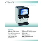 Cornelius 621053405 Enduro 150 Countertop Ice / Beverage Dispenser with 6 UFB-1 Sanitary Lever Valves