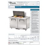 True TSSU-48-15M-B-ADA-HC 48 3/8 True TSSU-48-15M-B-ADA-HC 48 3/8