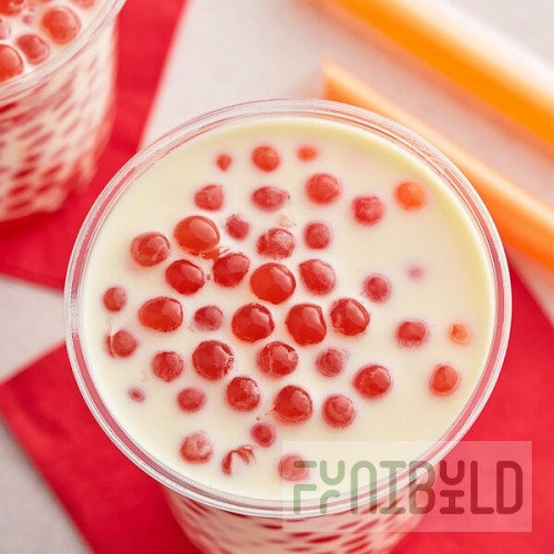 Fanale Pomegranate Popping Boba 7.05 lb. - 4/Case