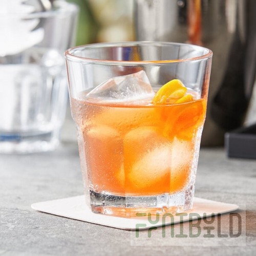 Pasabahce Casablanca from Steelite International 8 oz. Fully Tempered Rocks / Old Fashioned Glass - 48/Case