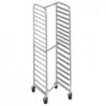 Channel 425SN 9 Pan End Load Stainless Steel Nesting Bun / Sheet Pan Rack - Assembled