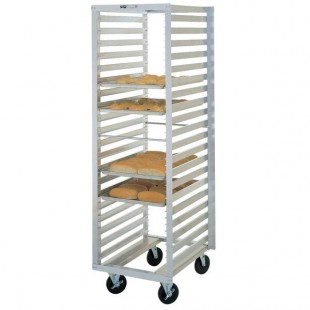 Metro RF78N 12 Pan End Load Aluminum Roll-In Refrigerator Rack Metro RF78N 12 Pan End Load Aluminum Roll-In Refrigerator Rack