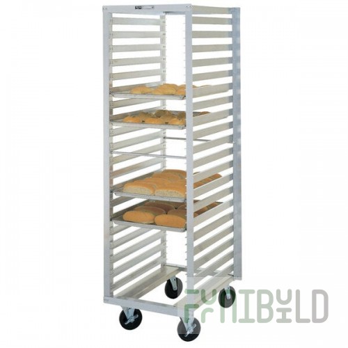 Metro RF78N 12 Pan End Load Aluminum Roll-In Refrigerator Rack