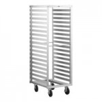 Metro RF78N 12 Pan End Load Aluminum Roll-In Refrigerator Rack Metro RF78N 12 Pan End Load Aluminum Roll-In Refrigerator Rack