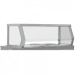 Eagle Group HT2CB-240-3 Spec Master Series Two Pan Open Well Electric Hot Food Table with Sliding Doors - 240V, 3 Phase