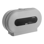 Lavex VersaHub WiFi-Enabled Gray Double Roll Jumbo Toilet Tissue Dispenser Lavex VersaHub WiFi-Enabled Gray Double Roll Jumbo Toilet Tissue Dispenser