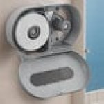 Lavex VersaHub WiFi-Enabled Gray Double Roll Jumbo Toilet Tissue Dispenser Lavex VersaHub WiFi-Enabled Gray Double Roll Jumbo Toilet Tissue Dispenser