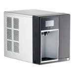 Follett 7UD114A-NW-NF-ST-00 Champion 7 Series ADA Height Air-Cooled Chewblet Undercounter Ice Maker and Dispenser with 7 lb. Bin - 115V, 100 lb.