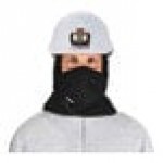 Ergodyne N-Ferno 6871 Black 2-Layer Shoulder-Length Winter Hard Hat Liner with Fleece Lining and Mouthpiece 16871 Ergodyne N-Ferno 6871 Black 2-Layer Shoulder-Length Winter Hard Hat Liner with Fleece Lining and Mouthpiece 16871