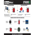 DuroMax XP16000iH iH Series 713 CC Dual Fuel Digital Inverter Portable Generator with CO Alert - 16,000 / 13,000W, 120V/240V