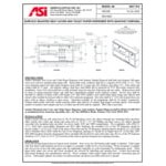 American Specialties, Inc. Traditional 10-0487-R-9 Surface-Mounted ADA Toilet Seat Cover / Toilet Tissue Dispenser