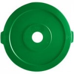 Lavex 20 Gallon Green Round Commercial Recycling Can Lavex 20 Gallon Green Round Commercial Recycling Can