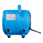 Danby DBSF02021UD51 Blue 3-Speed Air Mover Blower Fan - 650 CFM, 1/5 hp