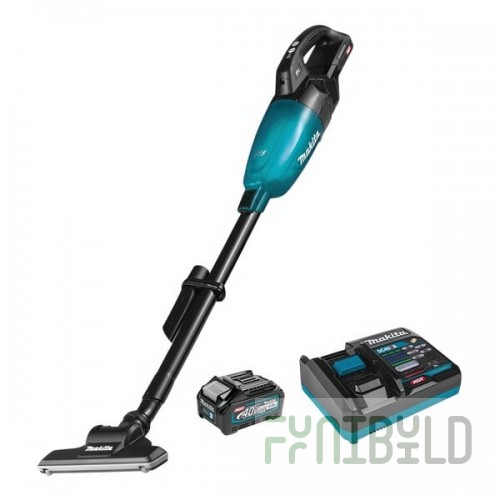 Makita 40V MAX XGT GLC01M1 Lithium Ion Cordless Brushless 4-Speed Compact Stick Vacuum Kit with HEPA Filtration - 4.0 Ah