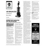 Hoover HVRPWR CH91600V 12 Hoover HVRPWR CH91600V 12