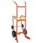 Wesco Industrial Products 1,000 lb. Steel / Poly / Fiber Drum Truck and Drain Stand with (2) 10