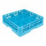 Carlisle RG9-114 OptiClean 9 Compartment Glass Rack with 1 Extender Carlisle RG9-114 OptiClean 9 Compartment Glass Rack with 1 Extender