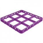 Carlisle RG9-114 OptiClean 9 Compartment Glass Rack with 1 Extender Carlisle RG9-114 OptiClean 9 Compartment Glass Rack with 1 Extender