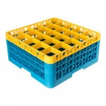 Carlisle RG9-114 OptiClean 9 Compartment Glass Rack with 1 Extender Carlisle RG9-114 OptiClean 9 Compartment Glass Rack with 1 Extender