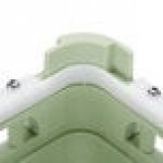 Vollrath 52769 Signature Full-Size Light Green 16-Compartment 7 11/16