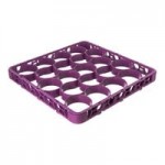 Carlisle RW20-114 OptiClean NeWave 20 Compartment Glass Rack with 2 Extenders