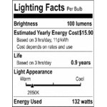 24' Incandescent String Lights with (12) S14 Bulbs - 120V, 132W, 2850K