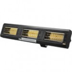 Solaira ICR Series H3 White Aluminum Ultra Low Light Electric Infrared Heater - 208/240V, 6000W