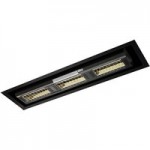 Solaira ICR Series H3 White Aluminum Ultra Low Light Electric Infrared Heater - 208/240V, 6000W