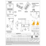 Solaira ICR Series H3 White Aluminum Ultra Low Light Electric Infrared Heater - 208/240V, 6000W