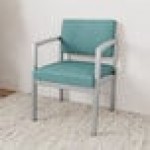 Lesro Lenox Steel Patriot Plus Sea Vinyl Guest Arm Chair Lesro Lenox Steel Patriot Plus Sea Vinyl Guest Arm Chair