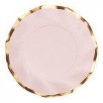 Sophistiplate Simply Baked 5 oz. Pink Leaf Baking Cup - 120/Pack