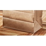 Choice Heavy Duty 25 lb. Extra Heavy-Duty Natural Kraft Bag - 400/Case