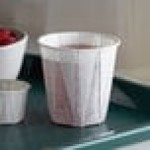 Genpak W500F Harvest Paper 5 oz. White Paper Souffle / Drinking Cup - 100/Pack Genpak W500F Harvest Paper 5 oz. White Paper Souffle / Drinking Cup - 100/Pack