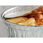 Baker's Lane Round Foil Board Lid for 4 oz. Ramekin Cup - 50/Pack Baker's Lane Round Foil Board Lid for 4 oz. Ramekin Cup - 50/Pack