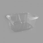 Dart SafeSeal 32 oz. Plastic Tamper-Resistant, Tamper-Evident Bowl with Flat Lid - 150/Case