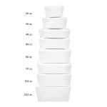 Fold-Pak 06BPWHITEM Bio-Pak 9