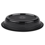 Pactiv Newspring OC06B 6 oz. Black VERSAtainer Oval Microwavable Container With Lid - 150/Case
