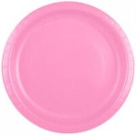Creative Converting 583042B Candy Pink 3-Ply 1/4 Fold Luncheon Napkin - 50/Pack