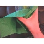 Creative Converting 583042B Candy Pink 3-Ply 1/4 Fold Luncheon Napkin - 50/Pack