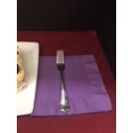 Creative Converting 583042B Candy Pink 3-Ply 1/4 Fold Luncheon Napkin - 50/Pack